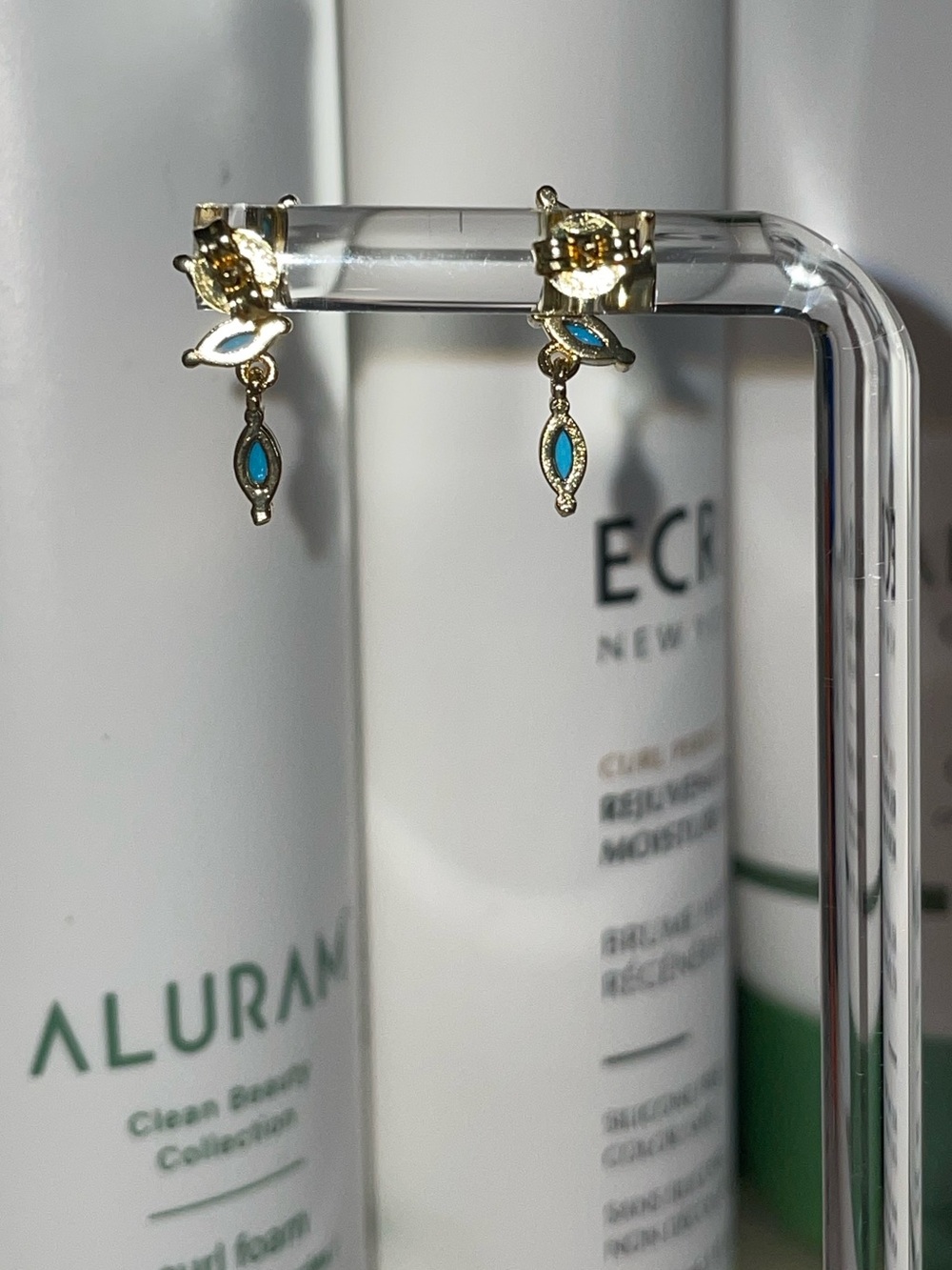 Turquoise Earring Set New - Picture 5 of 8